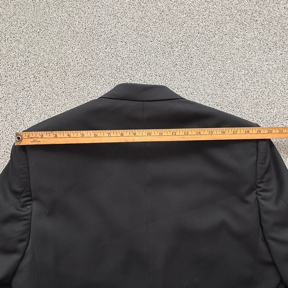 Jos A Bank Tuxedo Traveler Suit Wool Black Shawl Collar Formal 41R - Picture 10 of 16